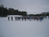 Lähdön tunnelmaa